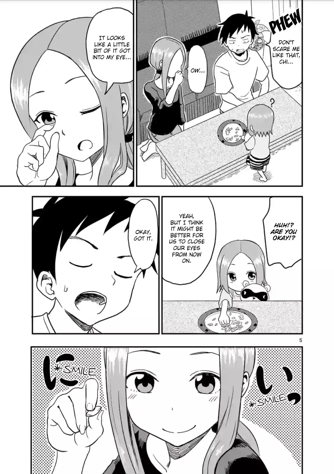 Karakai Jouzu no (Moto) Takagi-san Chapter 13 5